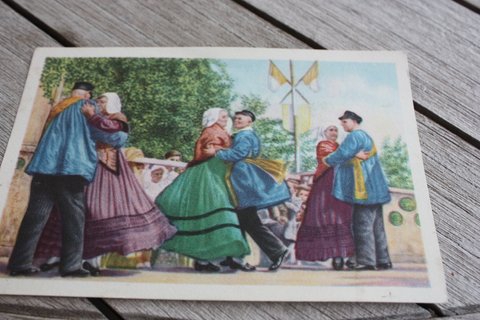Chromo Côte d'Or Belgische folklore